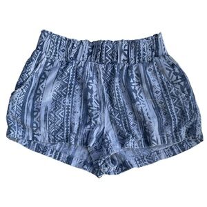 APRIL KISS WOMENS LINEN SHORTS FRONT POCKETS SIZE SMALL